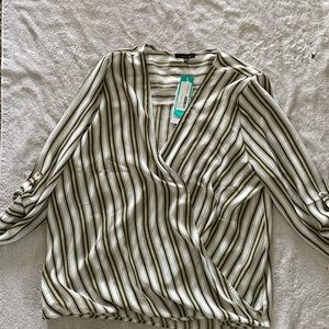 West Kei brand XL blouse in green
